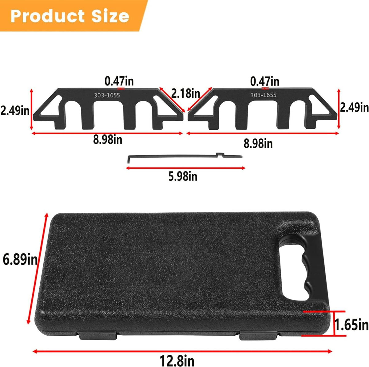 Solid Spare 303-1655 Camshaft Holding Alignment Timing Tool for Ford 3.5L Upgraded EcoBoost