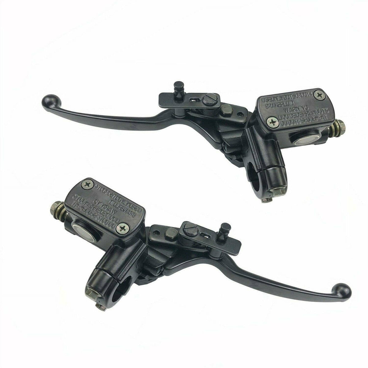 Solidspare 7/8" ATV Handlebar Hydraulic Brake Master Cylinder Lever For  ATV Quad Moped