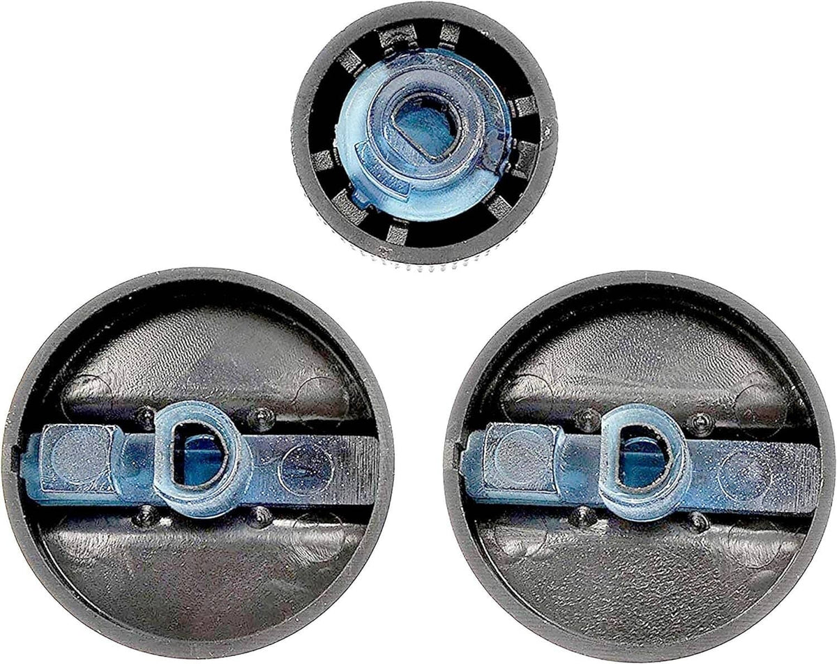Solid Spare For 94-97 Dodge Pickup Truck Dash Ram 1500 2500 Heater A/C Climate Control Knobs
