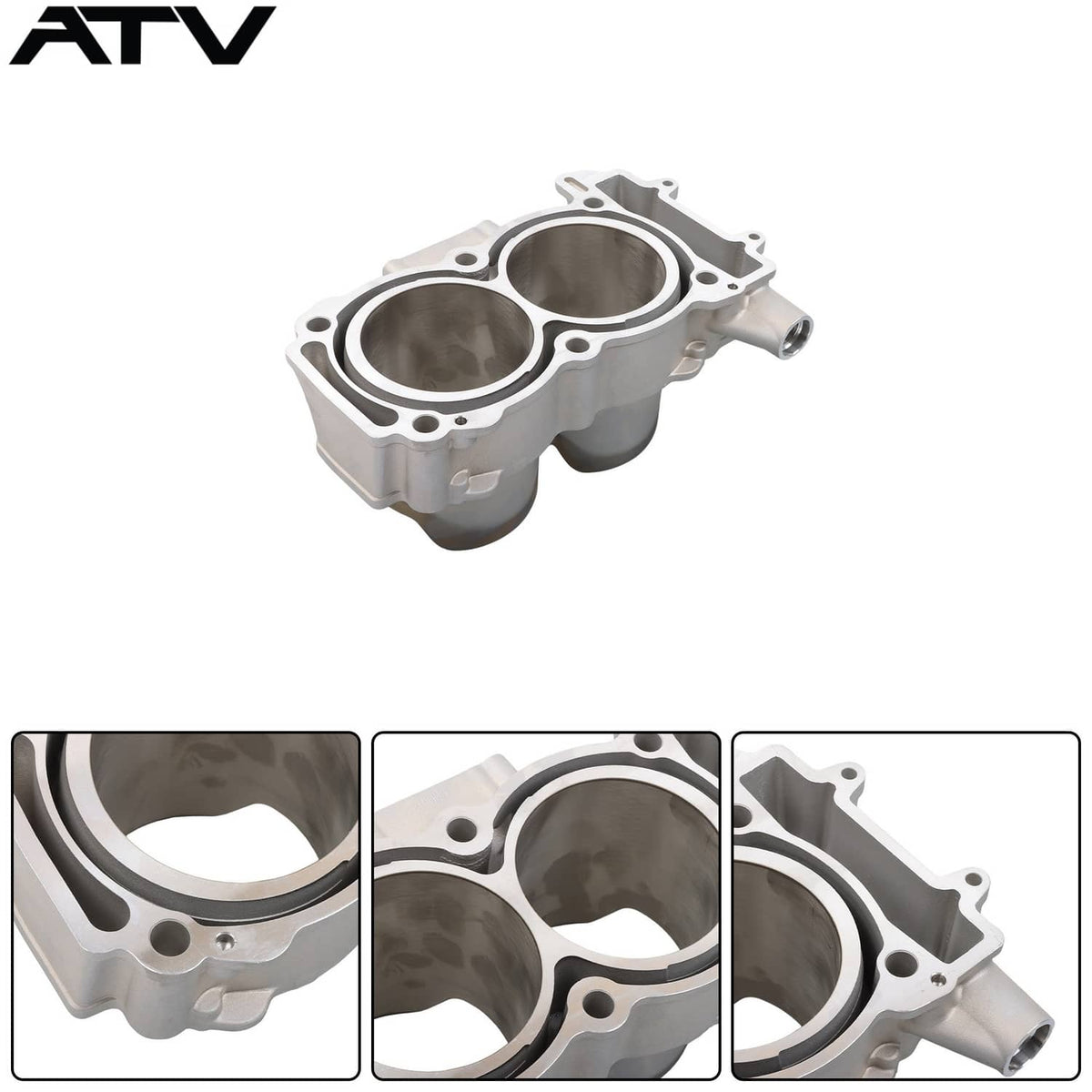 Solidspare 3022278 93mm Cylinder Gasket Rebuild Kit For Polaris RZR XP 900 2013-2014