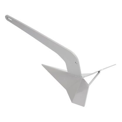 Solidspare Boat Triangular Anchor 35lbs Delta Style Wing Anchor Heavy Duty Steel Anchor