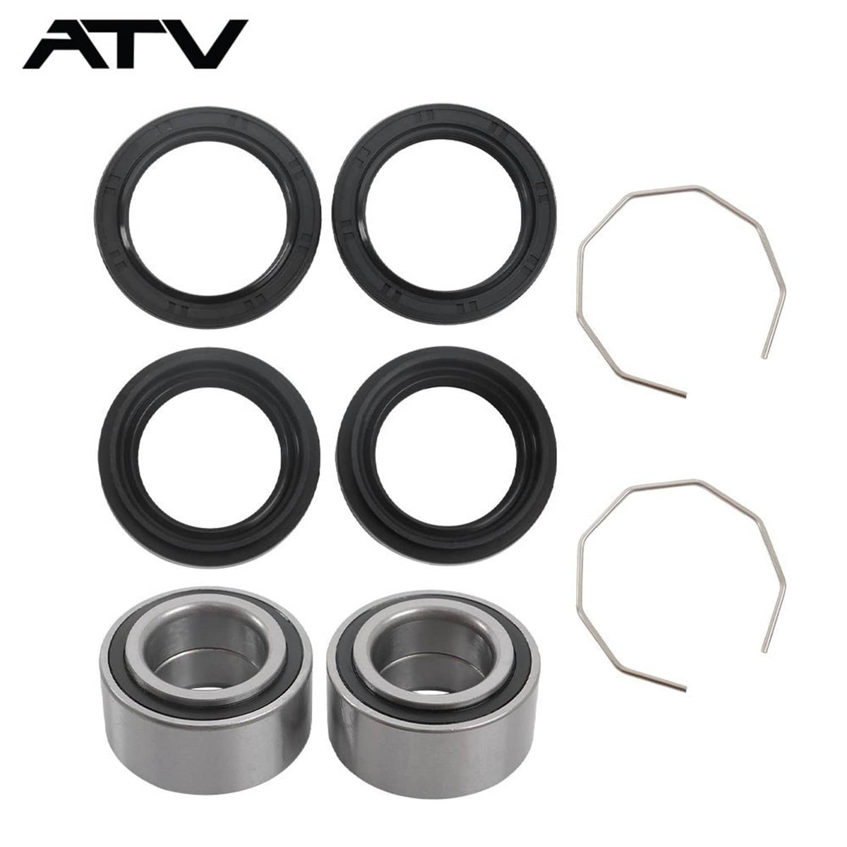 Solidspare For Arctic Cat 250 300 375 400 500 650 Front Rear Wheel Bearing Seal Kit 1998-04