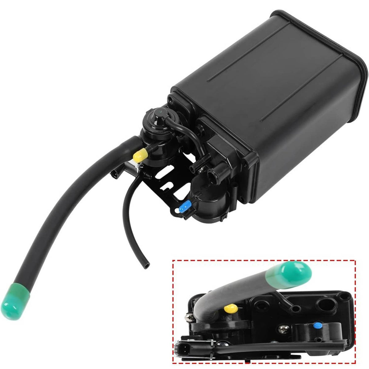 Solidspare For 2001-2004 Toyota Sequoia SR5 V8 Gas Fuel Vapor Charcoal Canister 777400C011