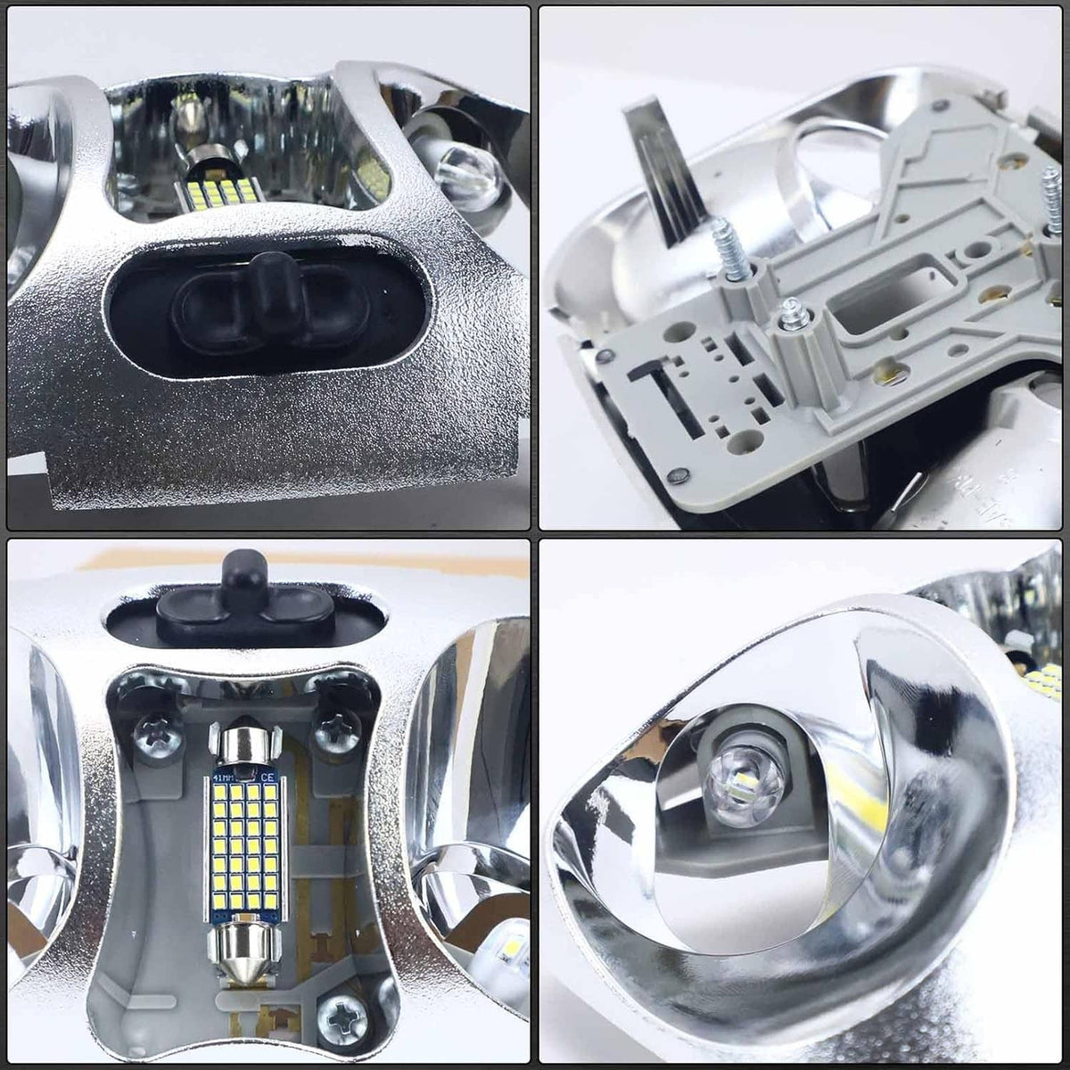 Solidspare New Interior Dome Cab Lamp Light Compatible For 1994-1998 Ford Ranger Splash