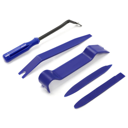 Solidspare For Car Radio Panel Door Dash Clip Fasteners 5PCS Trim Removal Pry Tool Set