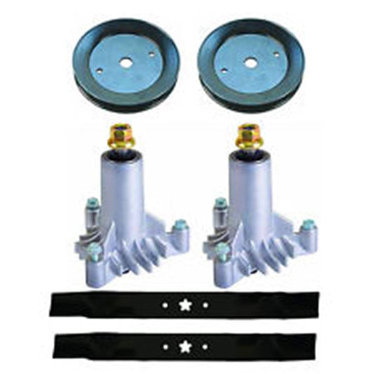 Solid Spare 42" DECK REBUILD KIT FOR CRAFTSMAN SEARS LT1000 LT2000 130794 134149 144959
