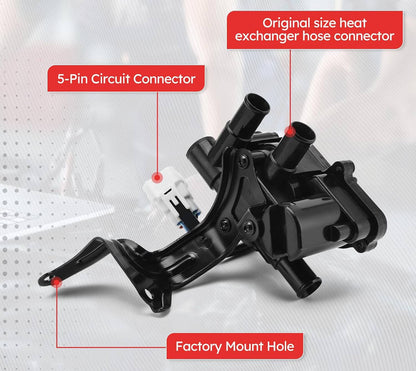 Solidspare Heater Coolant Control Valve for 2004-2009 Toyota Prius 1.5L L4 16670-21010