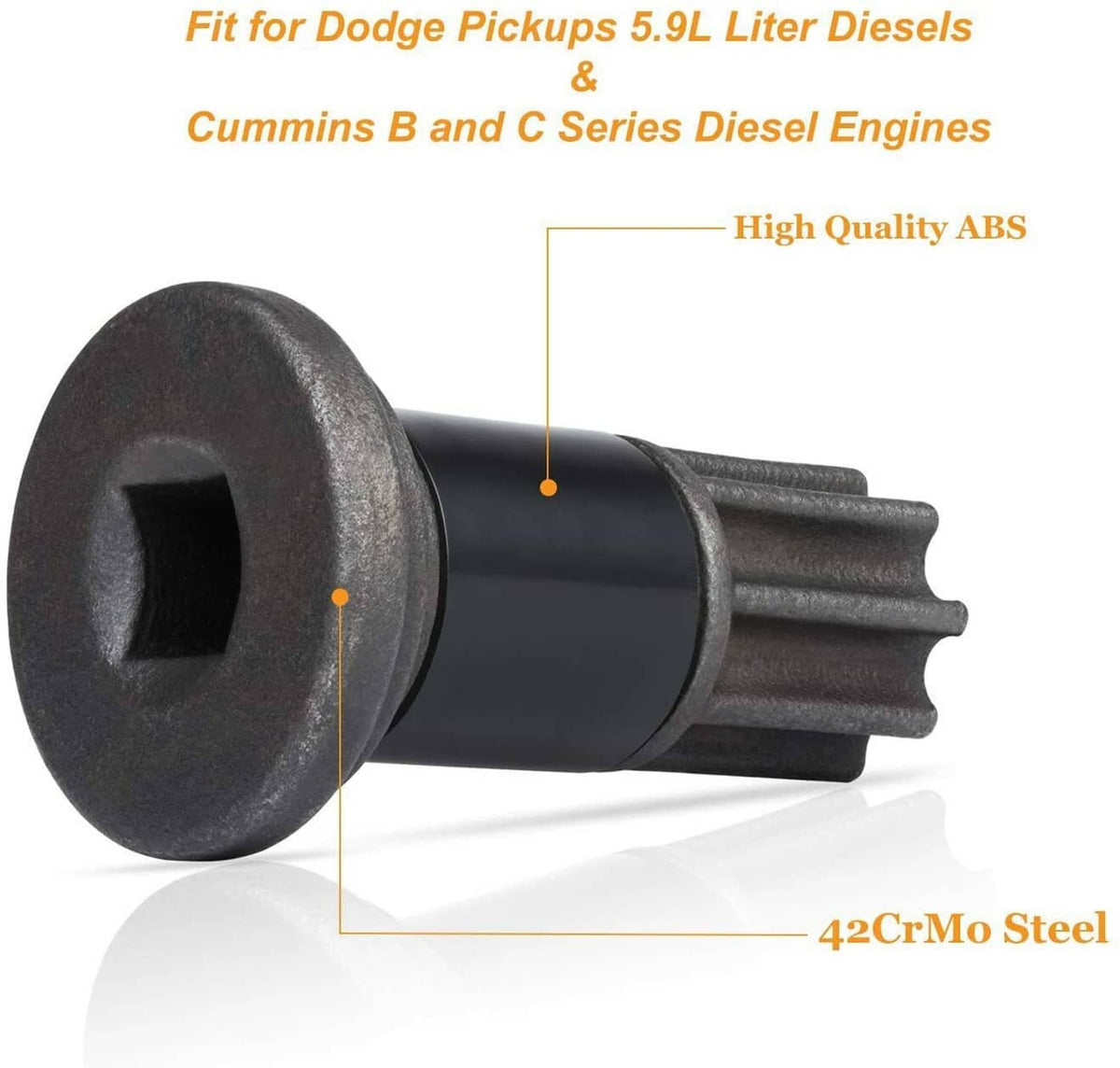 Solid Spare Injection Pump Gear Puller & Cummins Engine Barring / Rotating Tool for Dodge