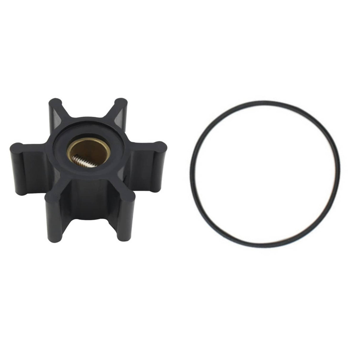Solid Spare Impeller Kit for Yanmar 128990-42200 X08810B 2GM20 3GM30 3YM20 Jabsco 653-0001