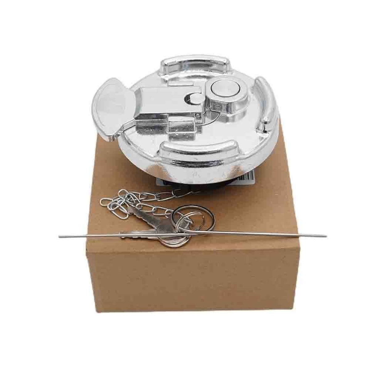 Solidspare New For Peterbilt Aluminum Locking Diesel Fuel Cap Replaces# 11-04859-200 600212