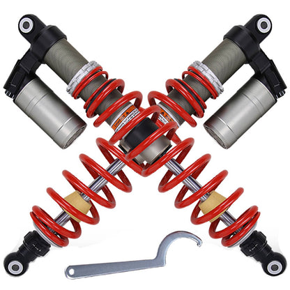 Solidspare Heavy Duty Left&Right Air Front Shocks Absorbers For Polaris RZR 800 S 2009-2014
