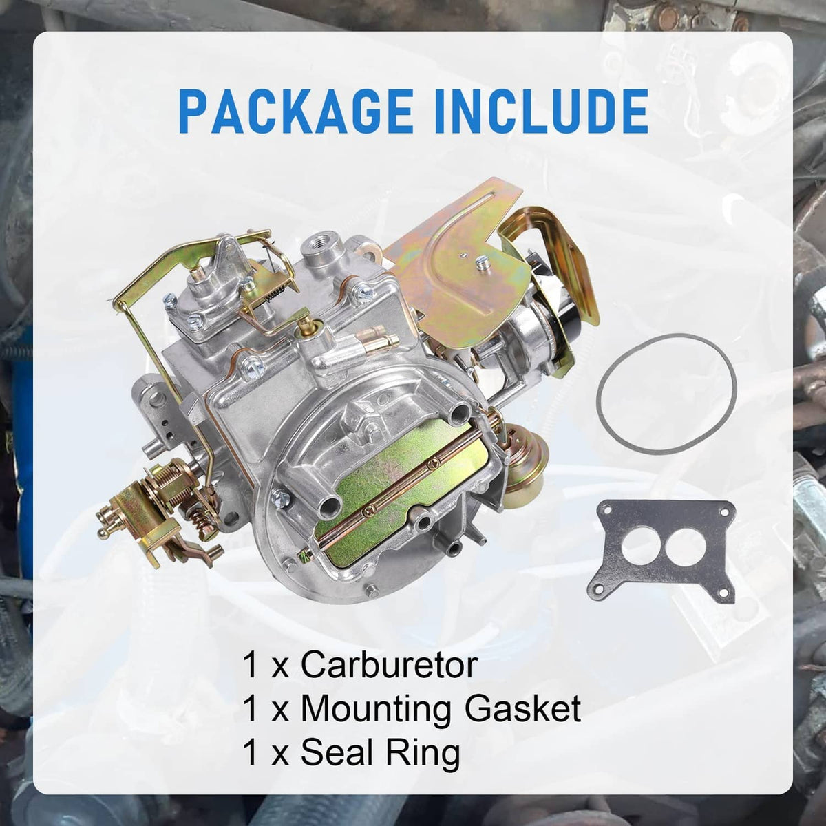Solidspare For Ford 400 302 351 Cu Jeep Engine 2150 NEW Two 2 Barrel Carburetor Carb 2100