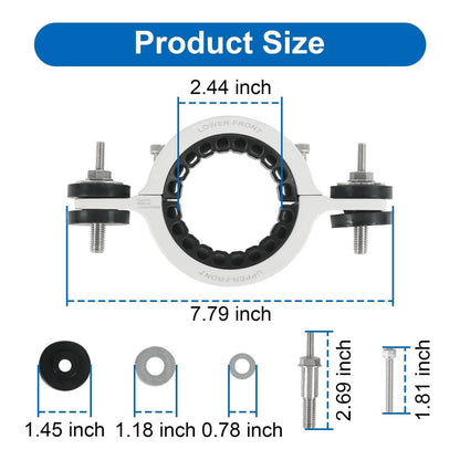 Solidspare Upgrade Driveshaft Center Support Bearing Carrier Fits 2011+ Jeep WK2 Grand
