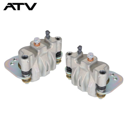 Solidspare Rear Left Right Brake Calipers & Pads For Polaris Ranger Crew 800 900 1000 XP US
