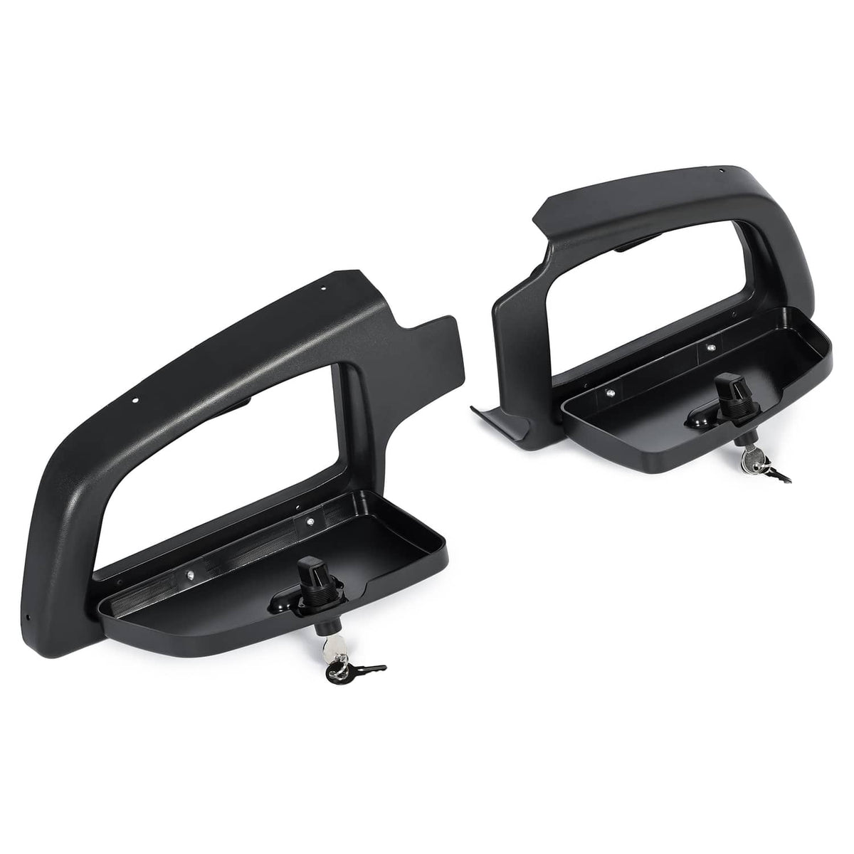 Solidspare Black Locking Dash Glove Box Covers For Icon I20 I40 I60 Advanced EV Golf Cart