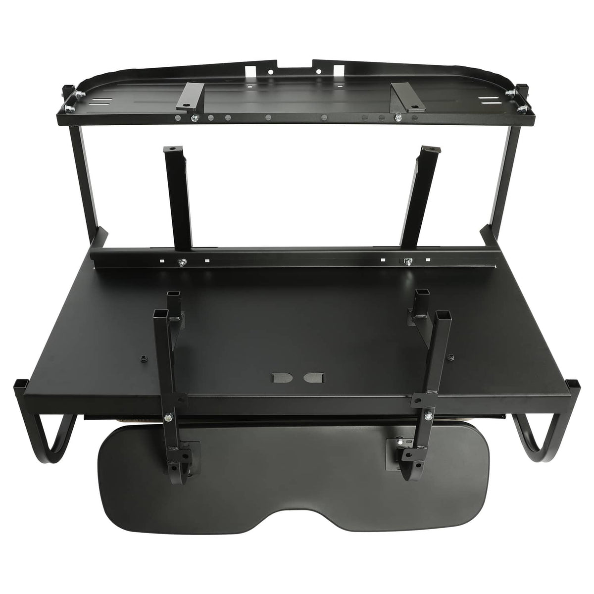 Solidspare Flip Folding Rear Back Seat Kit For Yamaha Drive G29 2007-2016 Golf Cart