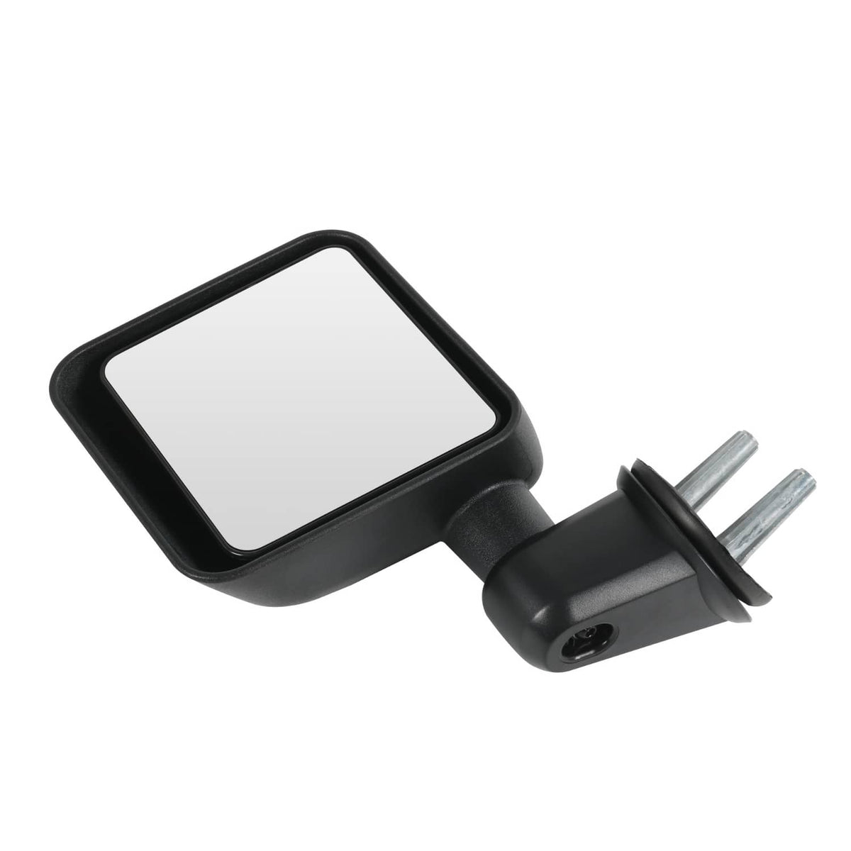Solidspare Side Mirrors Manual Pair For 2007-2017 Jeep Wrangler JK Left +Right Black
