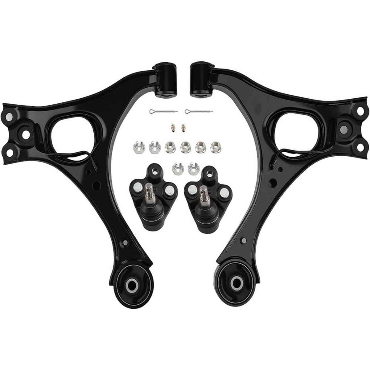 Solidspare New Front Lower Control Arms & Ball Joints for 2006-2011 Honda Civic Acura CSX