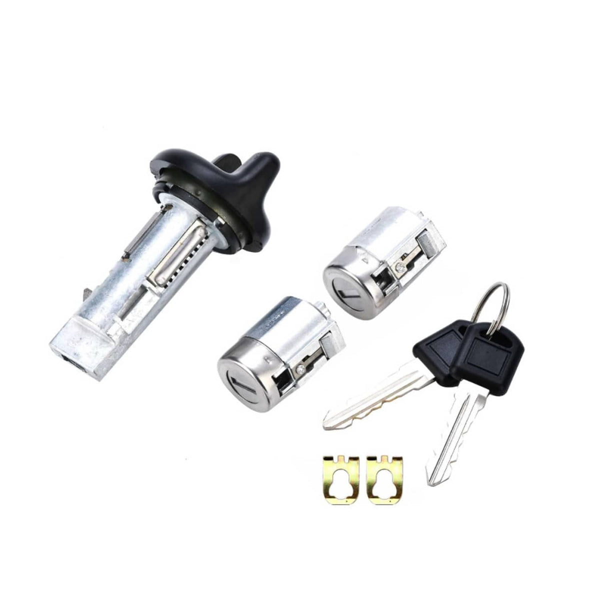 Solidspare Ignition Switch & Door Lock Cylinders with Keys for Chevy GMC C/K Suburban