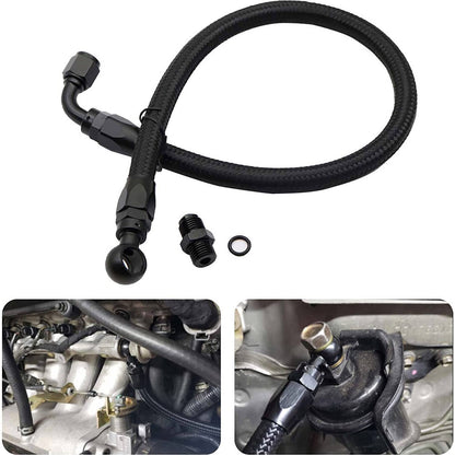 Solidspare Braided Fuel Line For Honda Civic Acura Integra D15 D16 B16B B16A B18C EG EK DC2