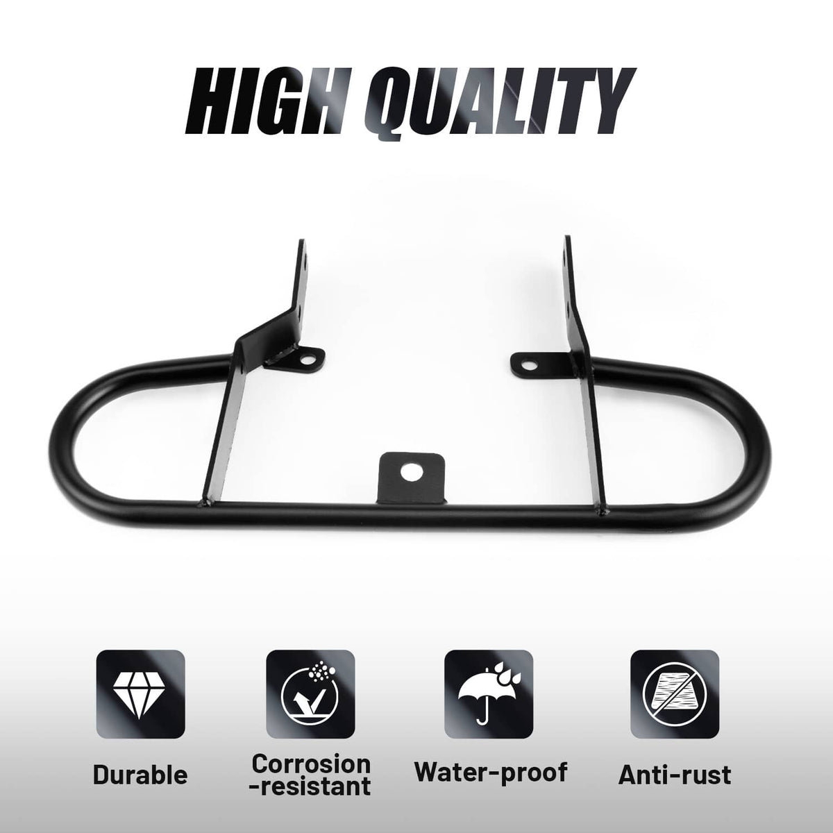 Solidspare Rear Back Wide Grab Bar Bumper Carrier For 1988-2006 Yamaha Blaster 200 YFS200