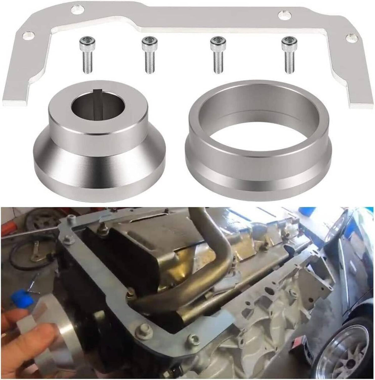 Solidspare LS Rear Main Seal & Oil Pan Alignment Tool Kit for GM LS Engine 4.8 5.3 5.7 6.0