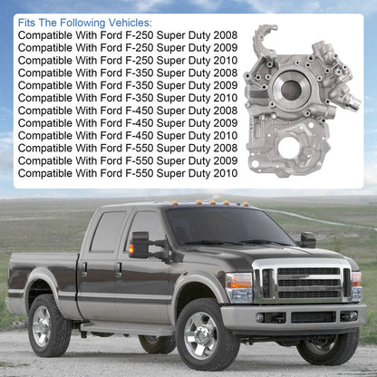Solidspare New Timing Cover For 2008 2009 2010 Ford F250SD 350SD 6.4L 8C3Z6019B