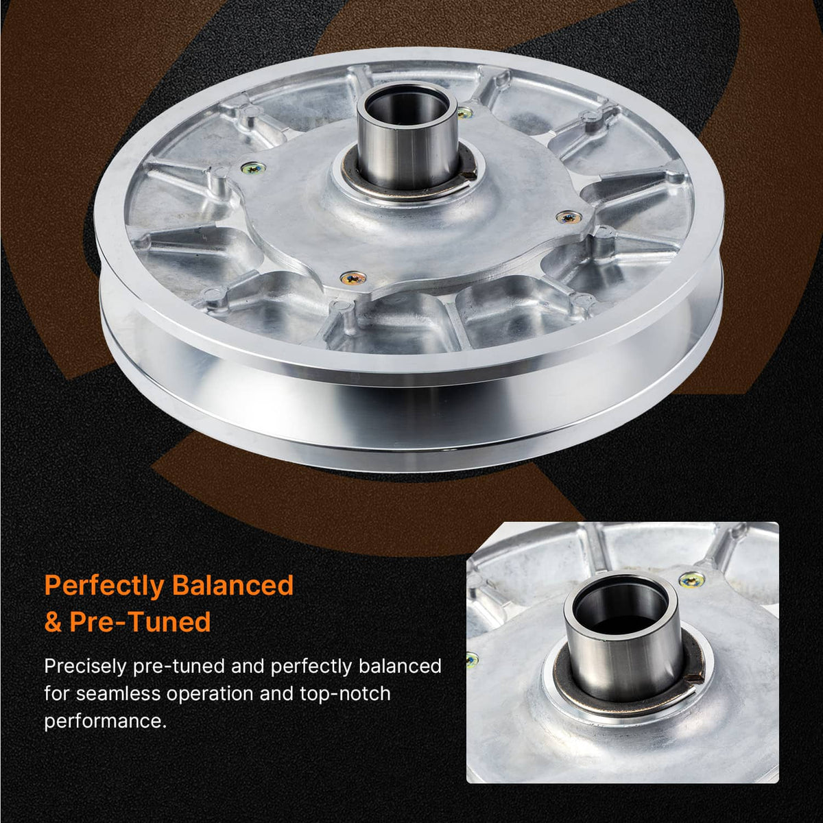 Solidspare PRIMARY & SECONDARY DRIVEN CLUTCH + Puller FOR 2016-2022 POLARIS RZR 1000 XP & S