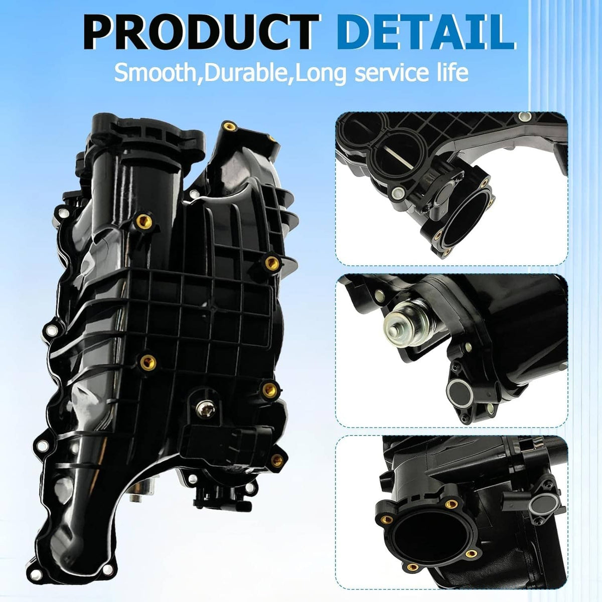 Solidspare New Intake Manifold W/Control Actuator For 2014-2018 Ram 1500 3.0L V6 Diesel