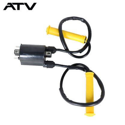 Solidspare Ignition Coil w/ Wire Cap For Honda VTX1300C 2004-2009 30700-MEA-671