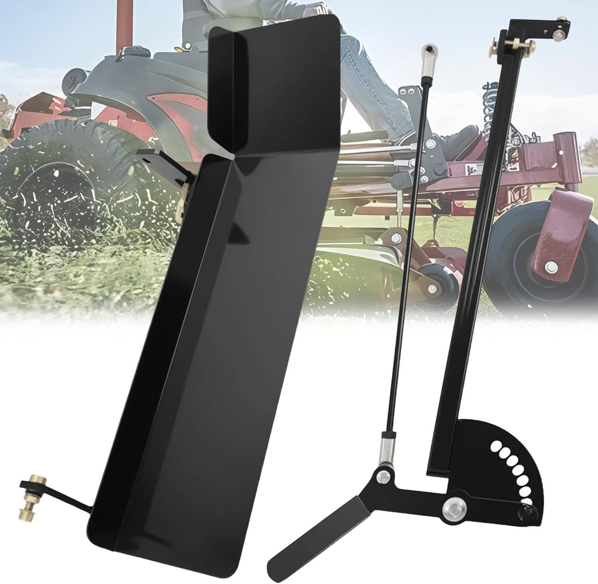 Solidspare New 61"Chute Blocker Steel For ICD IS700Z ISX800 IS2100Z IS3100Z IS3200Z ISX3300