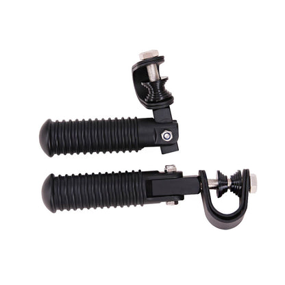 Solidspare Foot Pegs 1"~1-1/4" Highway Engine Guard Crash Bar For Harley Touring Kawasaki