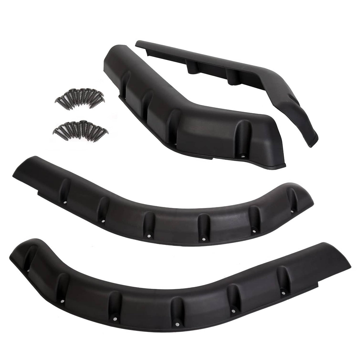 Solidspare Golf Cart Standard Fender Flares Front and Rear For EZGO TXT Model(Set Of 4pcs)