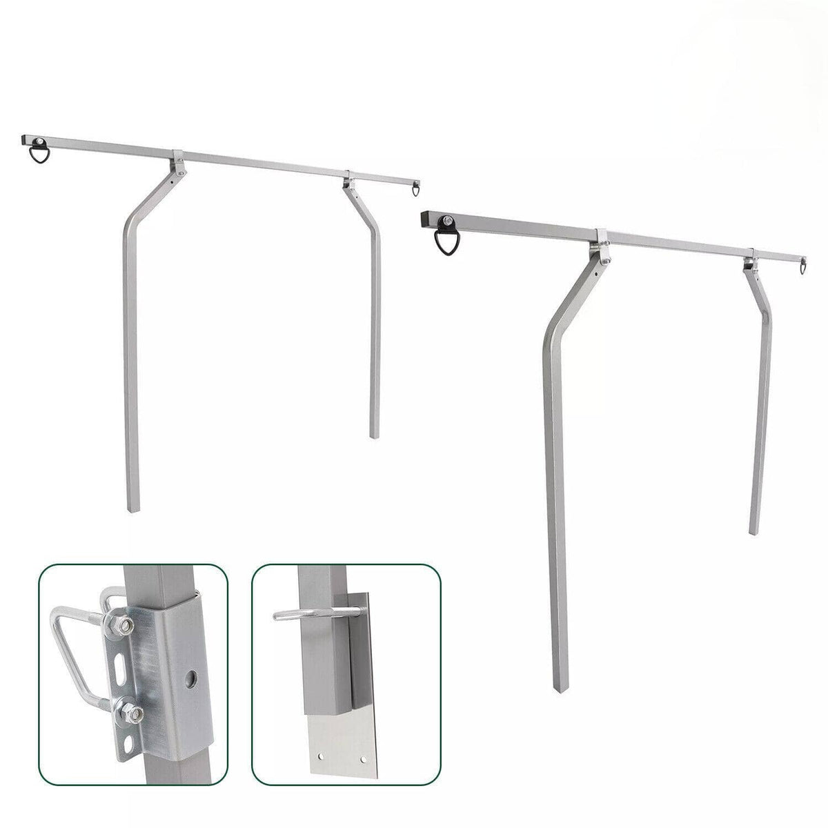 Solidspare Trailer Cross Bar System Kit Universal Heavy Duty Top Tier For Most Utility
