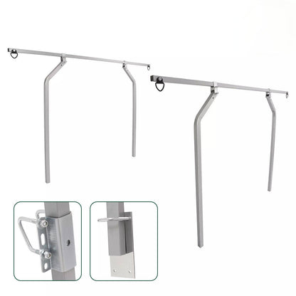 Solidspare Trailer Cross Bar System Kit Universal Heavy Duty Top Tier For Most Utility