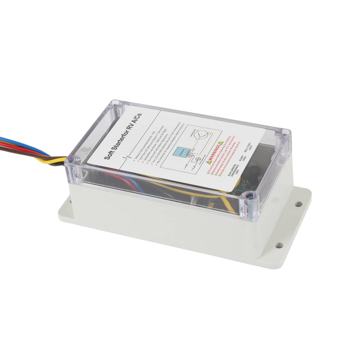 Solidspare A/C Soft Starter Smart Control Kit Enables Easy Start an A/C & Appliances on RV
