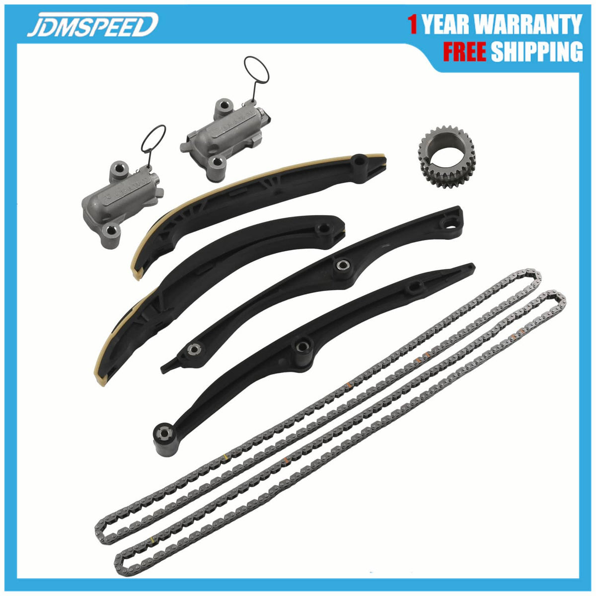 Solidspare Timing Chain Kit For Ford Lincoln F150 Expedition Navigator 3.5L V6 Turbo