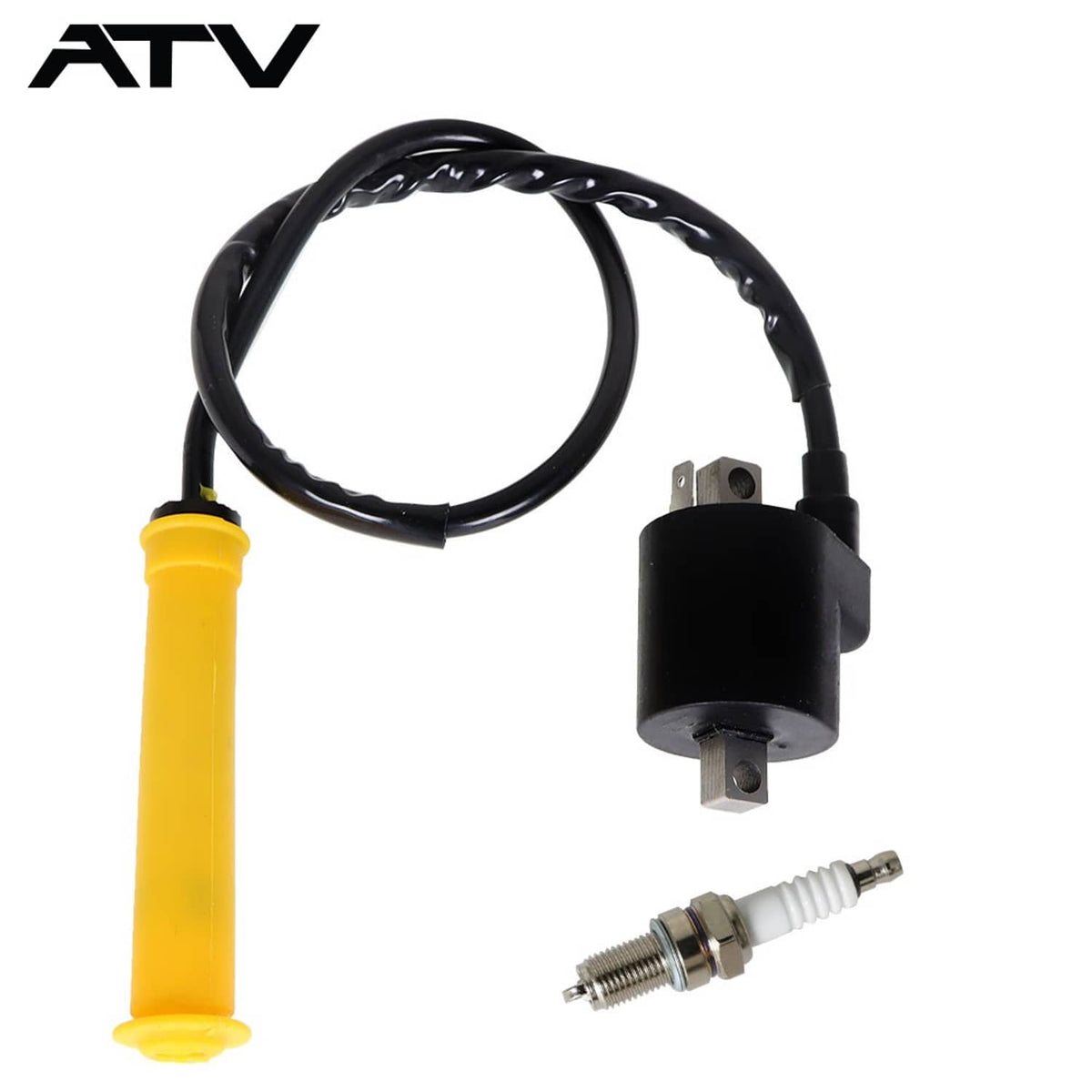 Solidspare For Honda Foreman 500 TRX500 FE FM FPM FPE Ignition Coil & Spark Plug 08-09 2011