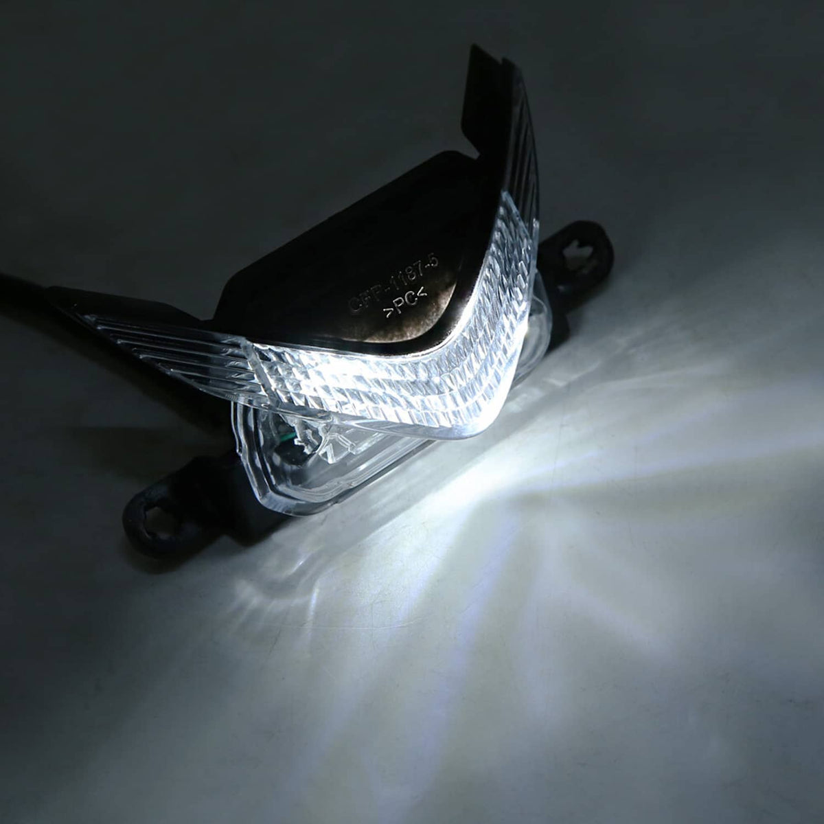 Solidspare Front Upper Top Headlight LED Indicator for Honda CBR600RR 2007-2012 2008 2009