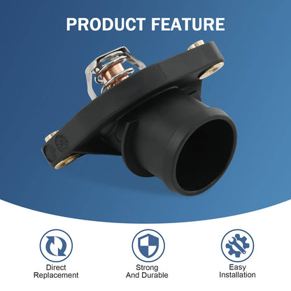 Solidspare 902-3312 Thermostat Housing for Ram Truck 1500 Jeep Liberty Dodge Nitro