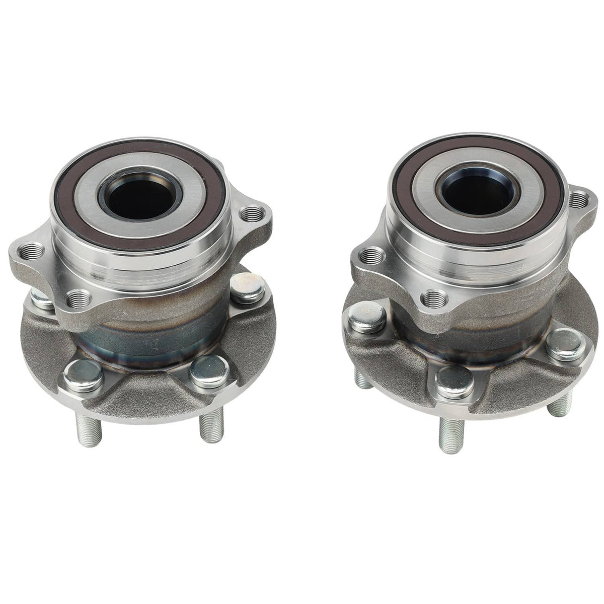 Solidspare 2X Rear Wheel Bearings and Hub For Subaru Forester 2014-18 Impreza 2012-14 Base