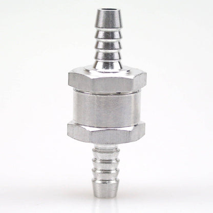 Solidspare 2Pcs 5/16" 8mm Fuel Line One Way Non Return Check Valve Petrol Diesel Oil Water