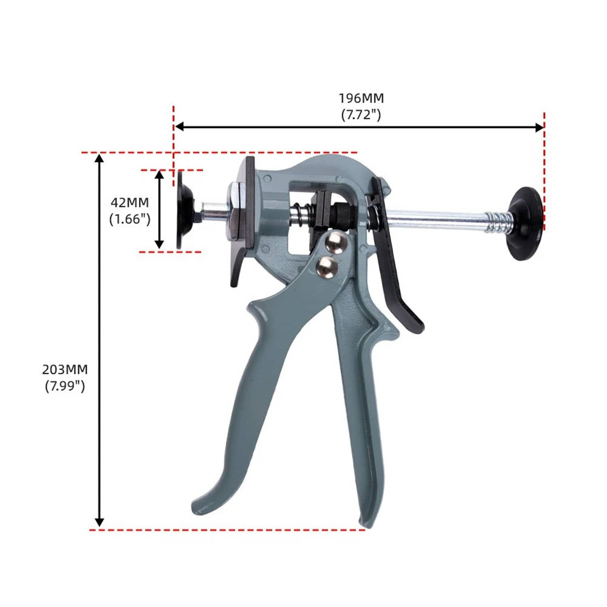 Solid Spare 24300 Speedy Brake Pad Spreader Single Piston Brake Caliper Compressor Tool