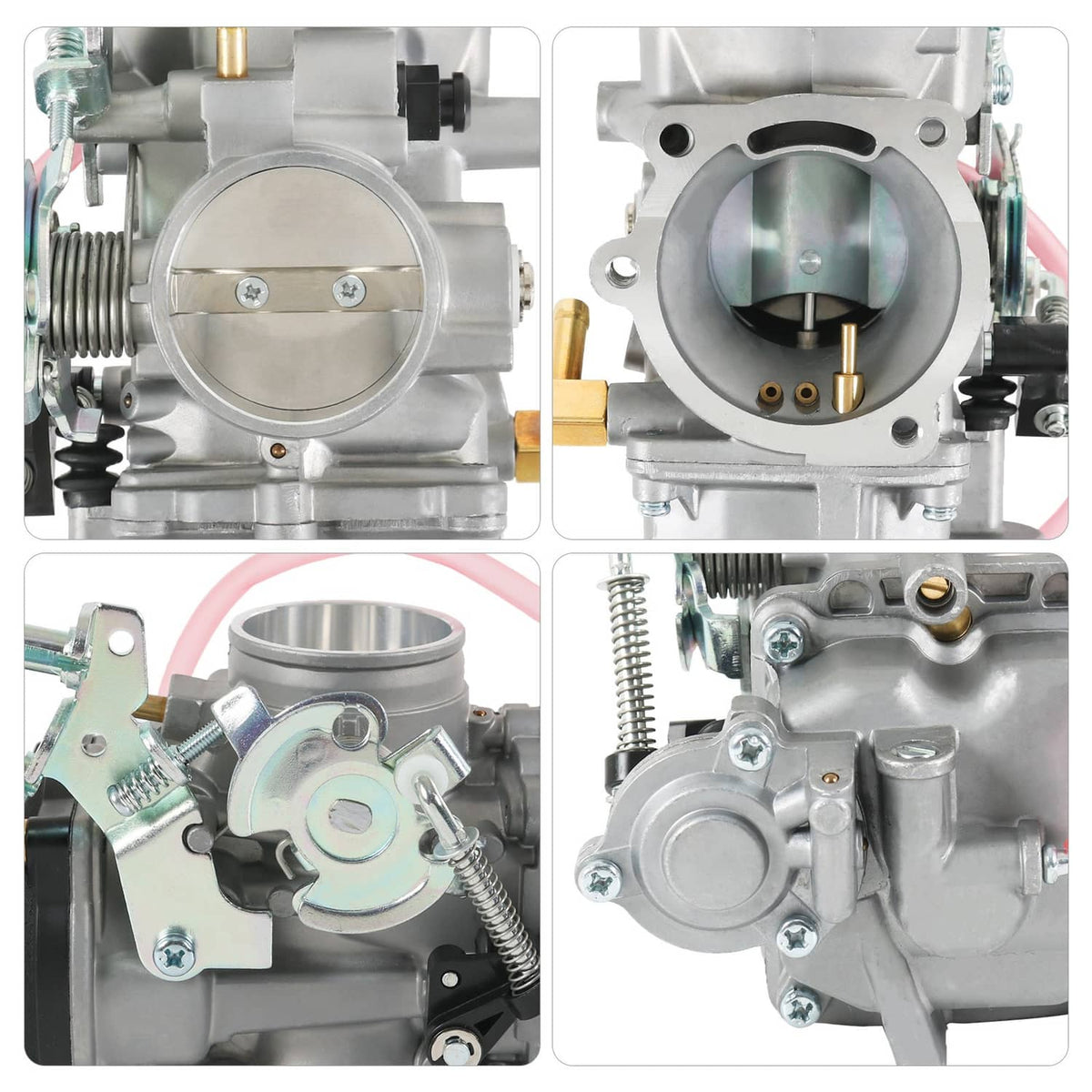 Solidspare Carburetor Carb Set for Harley Davidson Glide Sportster 40mm CV40 XL883 27490-04