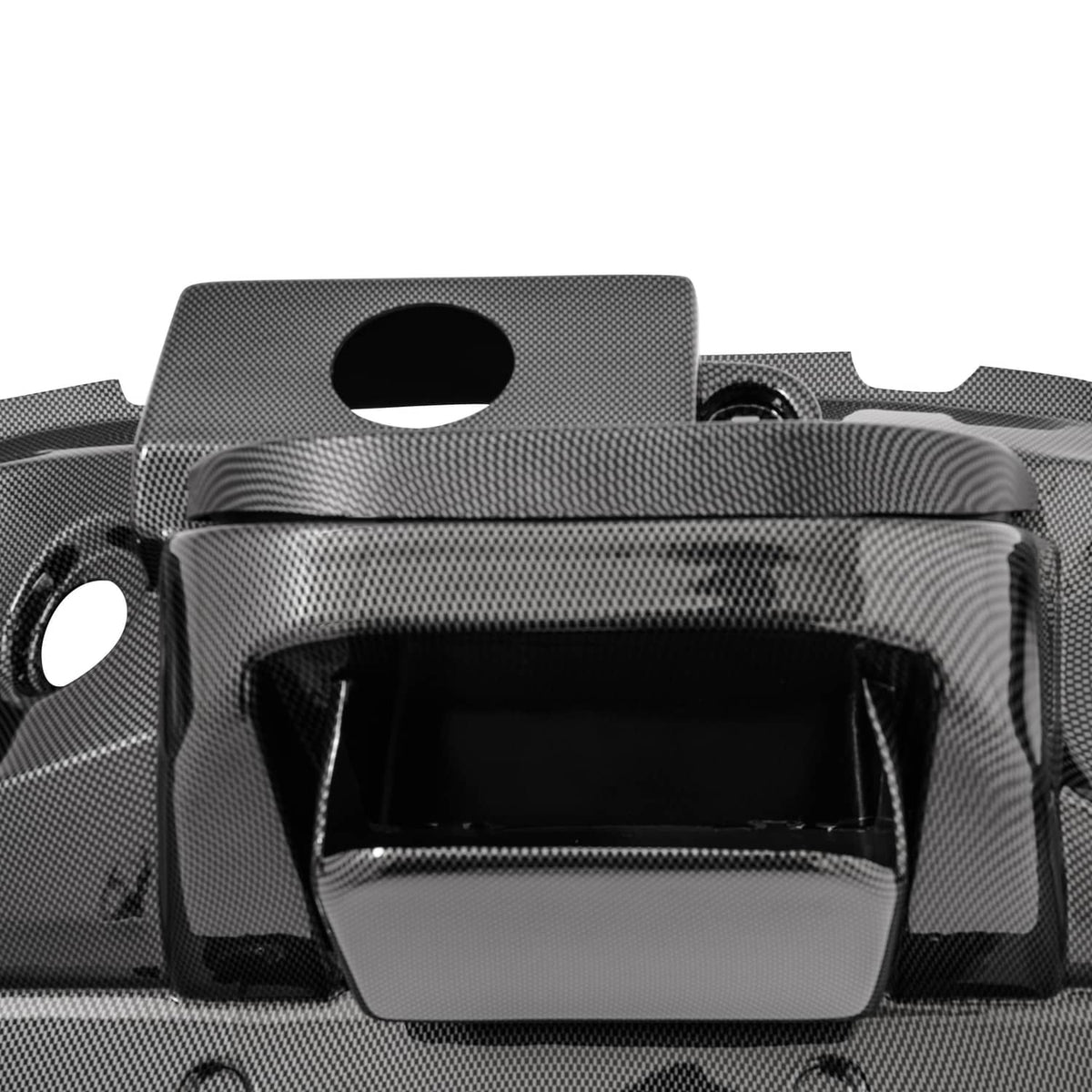 Solidspare Carbon Fiber Style Golf Cart Dashboard Cover For Club Car Precedent Radio Dash