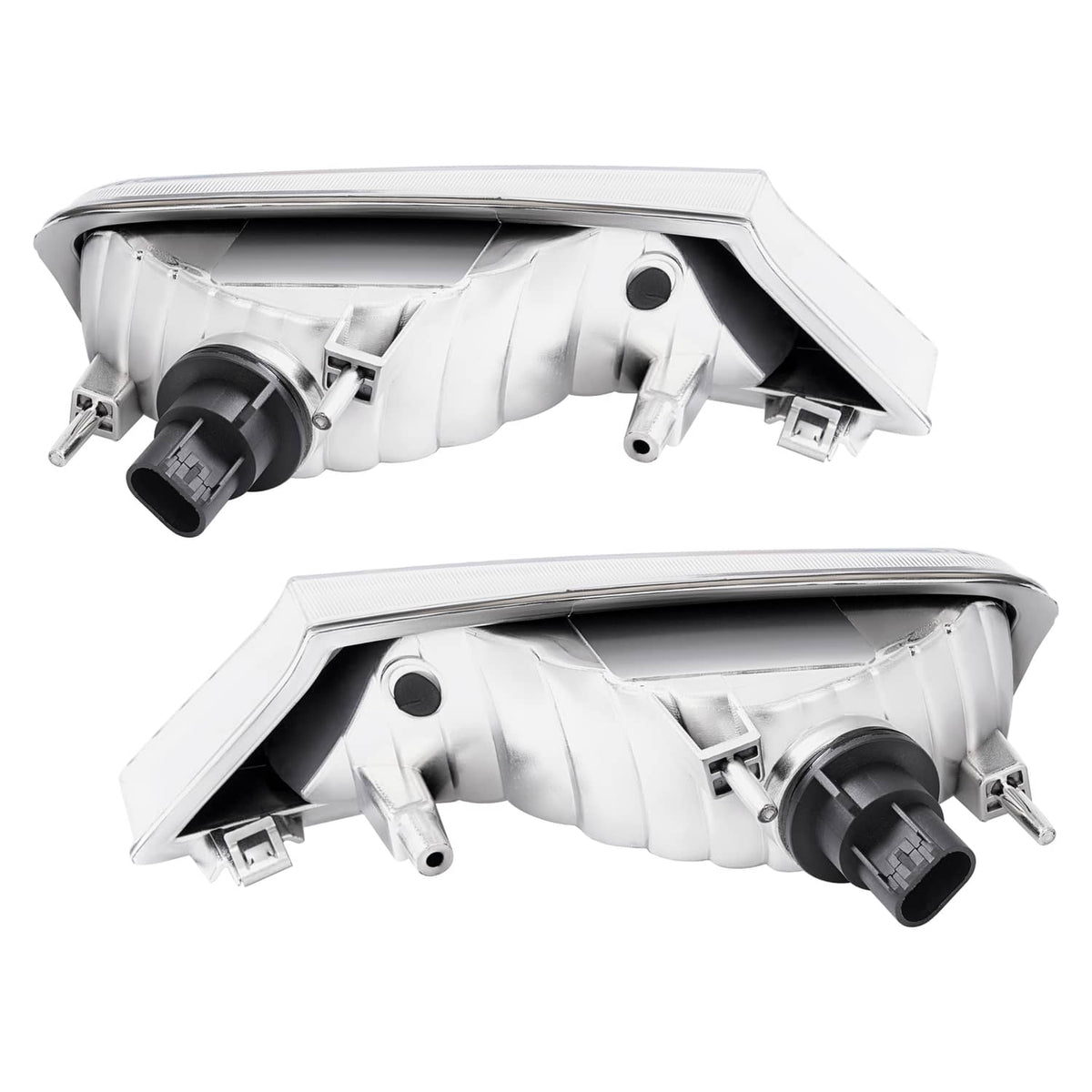 Solid Spare Left&Right Clear Marker Signal Corner Parking Lights For Jeep Liberty 2008-2012