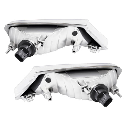 Solid Spare Left&Right Clear Marker Signal Corner Parking Lights For Jeep Liberty 2008-2012