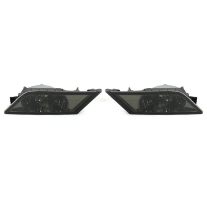 Solid Spare Fits 2011-2013 Honda Odyssey Smoke Bumper Lamps Driving Fog Lights+Switch Pair