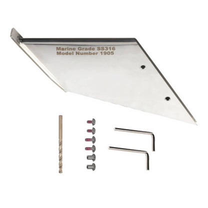 Solid Spare MERCURY MARINER & OPT1MAX Skeg Guard, Replaces skeggard 70-125hp protector 27211