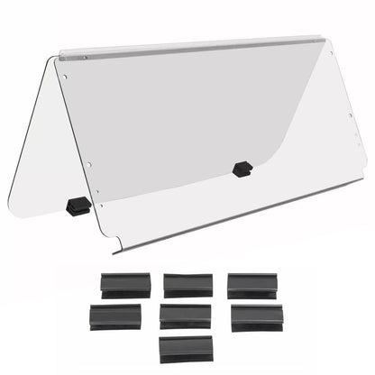 Solidspare For Club Car DS 1982-2000.5 Clear Fold Golf Cart Folding Windshield Windscreen